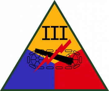 Coat of arms (crest) of the III Armored Corps, US Army