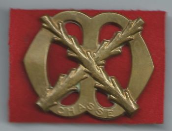 Beret Badge of the Regiment Chassé, Netherlands Army