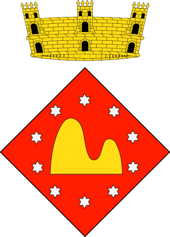 Escudo de Sant Esteve de la Sarga/Arms (crest) of Sant Esteve de la Sarga