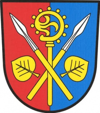 Arms (crest) of Strážiště (Mladá Boleslav)