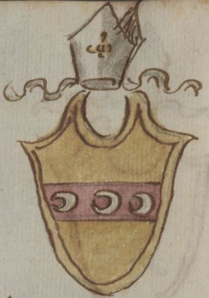 Arms (crest) of Alessandro Strozzi (Volterra)