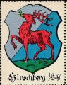 Wappen von Hirschberg in Schlesien/ Arms of Hirschberg in Schlesien