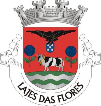 Brasão de Lajes das Flores (city)/Arms (crest) of Lajes das Flores (city)