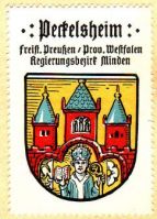 Wappen von Peckelsheim/Arms (crest) of Peckelsheim