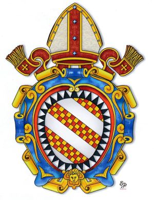 Arms (crest) of Bartolomeo Malatesta