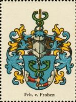 Wappen Freiherr von Froben