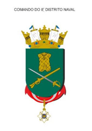 Coat of arms (crest) of the 8th Naval District, Brazilian Navy