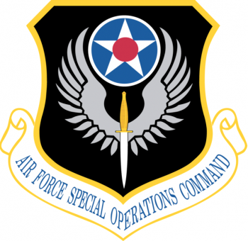 Coat of arms (crest) of the Air Force Special Operations Command, US Air Force