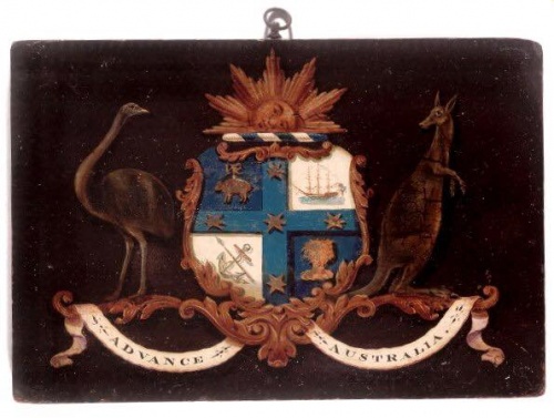 The oldest coat of arms of Australia