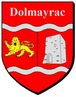 Blason de Dolmayrac (Lot-et-Garonne)/Arms (crest) of Dolmayrac (Lot-et-Garonne)