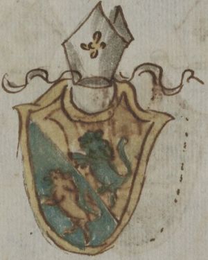 Arms (crest) of Baccio Ugolini