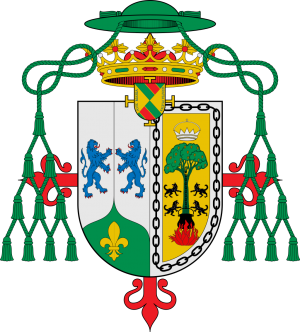 Arms (crest) of Onésimo Salamanca Zaldívar