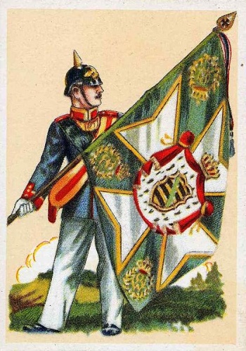 Coat of arms (crest) of 8th Thuringian Infantry Regiment No 153, Germany