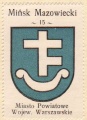 Arms (crest) of Mińsk Mazowiecki