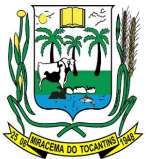 Arms (crest) of Miracema do Tocantins