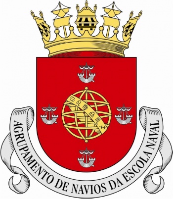 Coat of arms (crest) of the Naval School Ships Group, Portuguese Navy