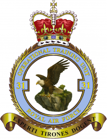 Coat of arms (crest) of No 31 Operational Training Unit, Royal Air Force