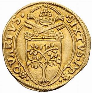 Arms of Sixtus IV