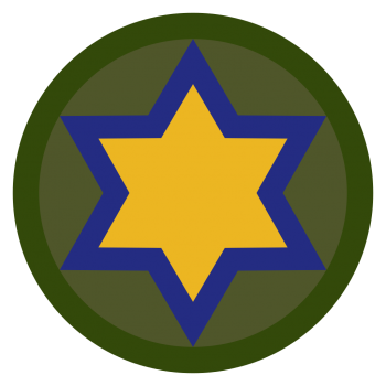 Coat of arms (crest) of 66th Cavalry Division, US Army