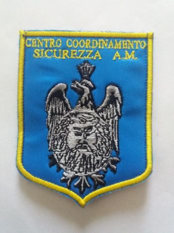 Coat of arms (crest) of the Air Force Security Coordnation Center, Italian Air Force