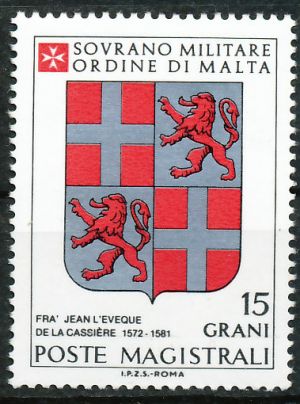 Arms of Jean de la Cassière