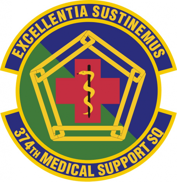 File:374th Medical Support Squadron, US Air Force.png