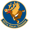 457th Airlift Squadron, US Air Force.png