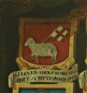 Arms (crest) of Everardus van Brussel