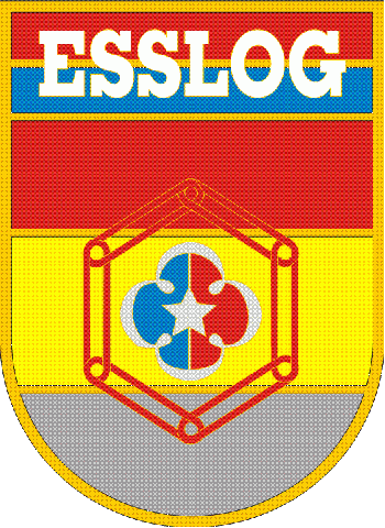 Coat of arms (crest) of the Logistics Sergeants School, Brazilian Army