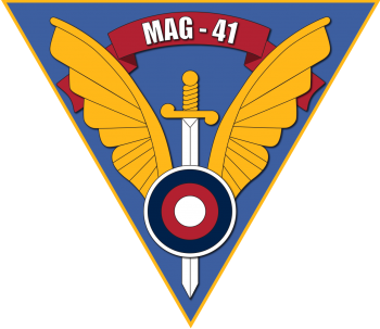 Coat of arms (crest) of Marine Aircraft Group 41, USMC