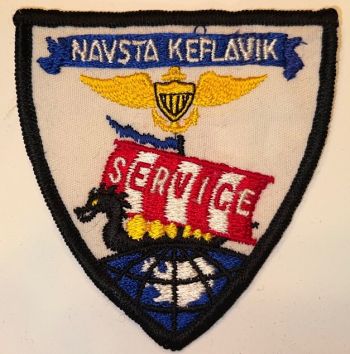 Coat of arms (crest) of the Naval Station Keflavik, US Navy