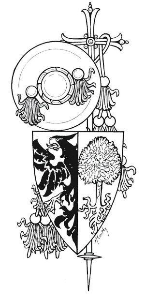 Arms (crest) of Bartolomeo Roverella