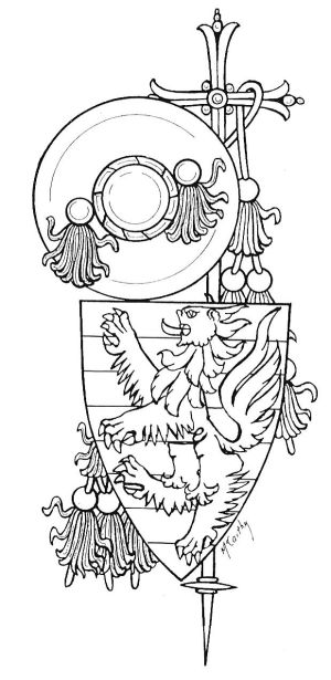 Arms (crest) of Guillaume de Chanac