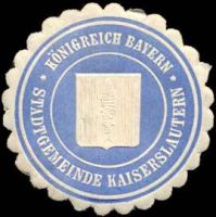 Wappen von Kaiserslautern/Arms (crest) of Kaiserslautern