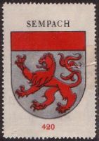 Wappen von Sempach/Arms (crest) of Sempach