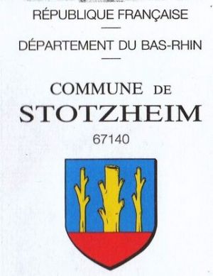Blason de Stotzheim (Bas-Rhein)