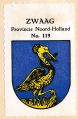 Wapen van Zwaag/Arms (crest) of Zwaag