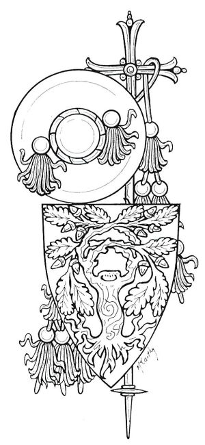 Arms (crest) of Leonardo Grosso della Rovere