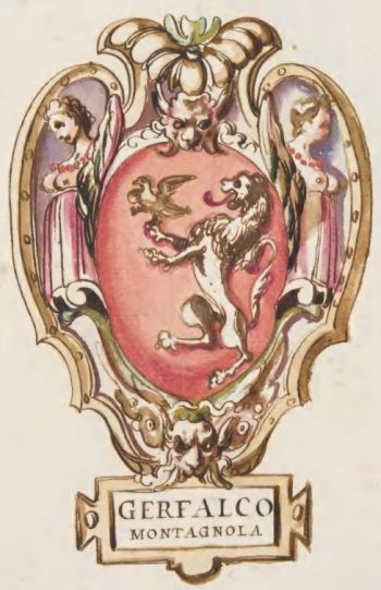 Stemma di Gerfalco/Arms (crest) of Gerfalco
