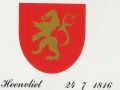 Wapen van Heenvliet/Coat of arms (crest) of Heenvliet
