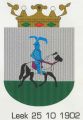 Wapen van Leek/Coat of arms (crest) of Leek