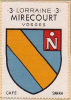 Blason de Mirecourt/Arms (crest) of Mirecourt