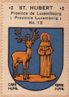 Blason de Saint-Hubert/Arms (crest) of Saint-Hubert