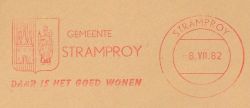 Wapen van Stramproy/Arms (crest) of Stramproy