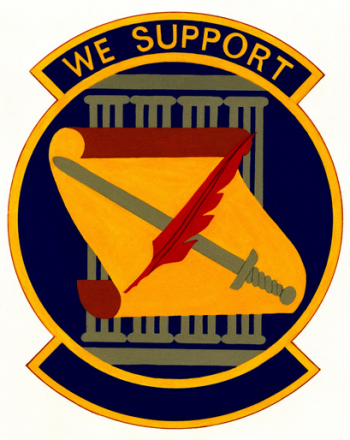 Coat of arms (crest) of the 514th Air Base Squadron, US Air Force