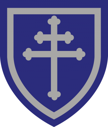 Coat of arms (crest) of 79th Infantry Division Cross of Lorraine, US Army