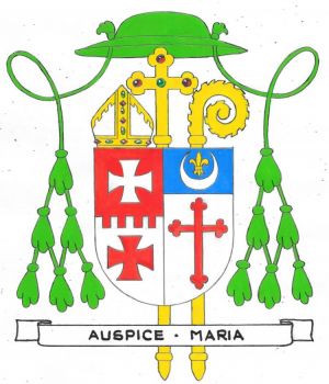 Arms (crest) of Hubert Newell