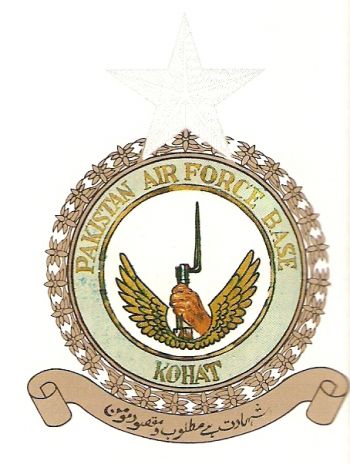 Coat of arms (crest) of the Pakistan Air Force Base Kohat