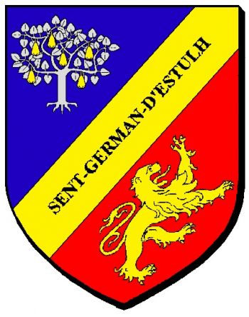 Blason de Saint-Germain-d'Esteuil/Arms (crest) of Saint-Germain-d'Esteuil