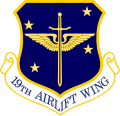 19th Airlift Wing, US Air Force.png